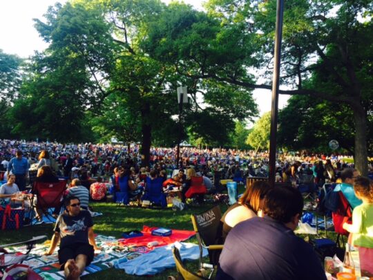 Picnic at Ravinia Festival (Jodie Jacobs photo)