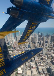 Blue Angels return to Chicago in August for the city's Air and Water show. City of chicago photo.