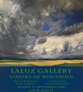 Four Wisconsin artists are featured in newest LALUZ Gallery show.