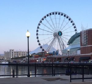 Navy Pier, at the east end of Grand Avenue host EXPO Chicago.. Photos by Jodie Jacobs