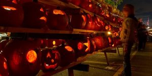 Great Highwood Pumpkin Festival has thousands of lit pumpkins at night and fun activities during the day. (Highwood photo)