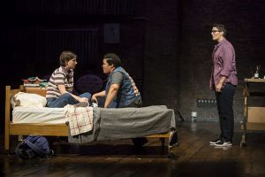 Hannahn Starr, L, Danielle Davis and Danni Smith in 'Fun Home' at Victory Gardens Theater. (Liz Lauren photo)