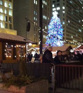 Christkindlemarket at Daley Plaza. Jodie Jacobs photo
