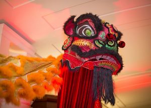 Lion dancers will be prancing through some Chicago restaurants and at parades during Chinese New Year. Peninsula photo