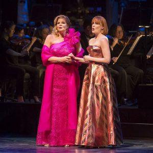 Susan Graham and Kate Baldwin at Lyric Opera's tribute celebration of Leonard Bernstein