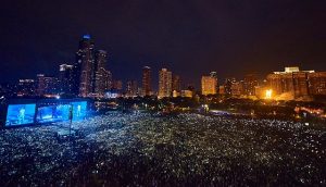 Lolla 17 aerial photo By Charles Reagan Hackleman