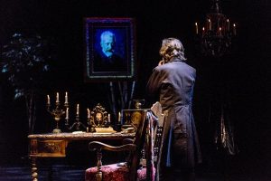 Hershey Felder in his one-man show 'Our Great Tchaikovsky' at the upstairs Steppenwolf Theatre through May 13, 2018. Photos by Hershey Felder Presents.
