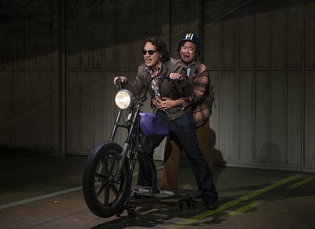 Matthew Yee, Rammel Chan on their motorcycle journey in 'Vietgone' (Michael Brosilow Photo)