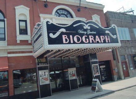 Victory Gardens-Biograph is also on aChicago film tour for the place where a famous gangster met his end. (Photo by Jodie Jacobs)