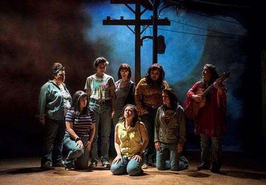 Cast of La Ruta at Steppenwolf