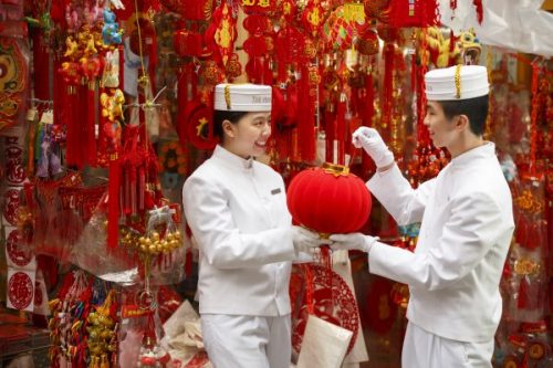 The Peninsula Chicago is ready for Chinese New Year. (Photo courtesy of Peninsula Chicago)