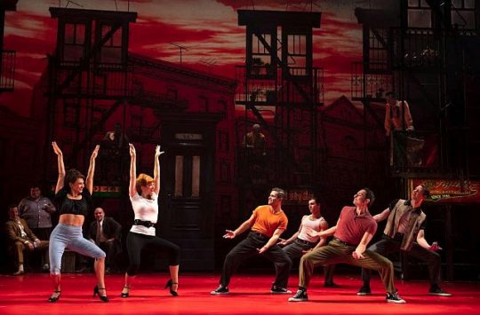 Touring company of 'A Bronx Tale' (Photo courtesy of Broadway in Chicago)