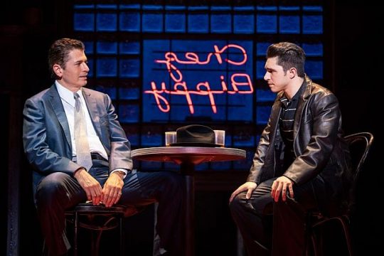Joe Barbara and Joey Barreiro in 'A Bronx Tale'. (Photo courtesy of Broadway in Chicago)
