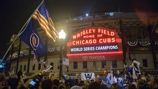 Cubs championship photo (Courtesy of William Marovitz)