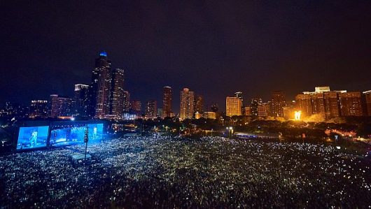 Lolla 2017 aerial photo by Charles Reagan Hackleman courtesy of Lollapaluza
