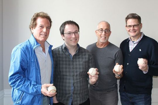 From left, William Marovitz, Michael Mahler, Jason Brett and Damon Kiely. (Photo courtesy of William Marovitz)