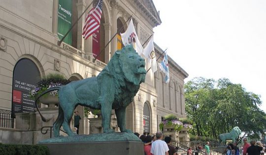 Art Institute of Chicago is a popular destination for tourists and residents. (J Jacobs photo)