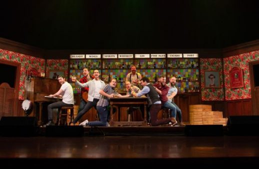 Choir of Man at Broadway In Chicago Playhouse. (Photo courtesy of Broadway in Chicago)
