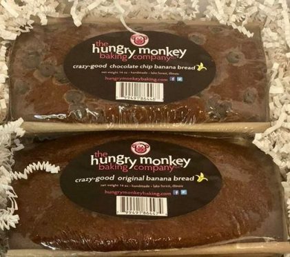 Hungry Monkey will be at the Foodie Fair with chocolate chip and regular banana bread. (Photo courtesy of Hungry Monkey)