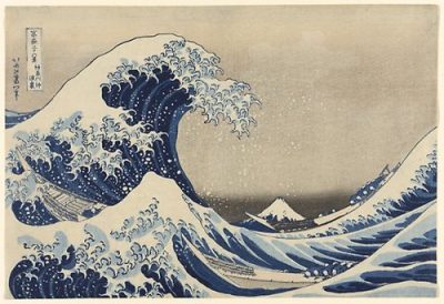 'The Great Wave' by Hokusai will be on view for a short time in a special Japanese prints exhibit the Art Institute of Chicago. (Photo courtesy of Art Institute of chicago