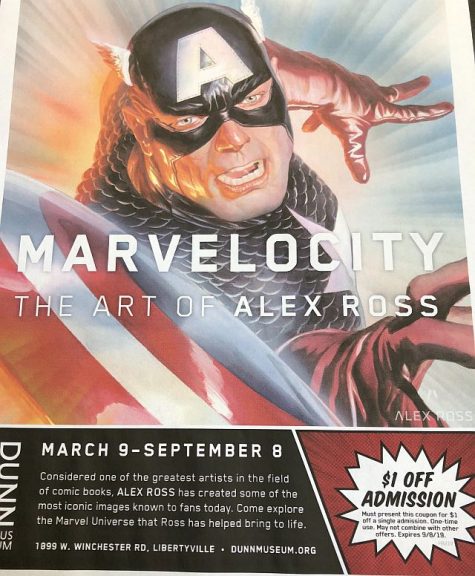 Poster for Marvelocity. (J Jacobs of the Lake County Forest Preserves Dunn Museum photo)