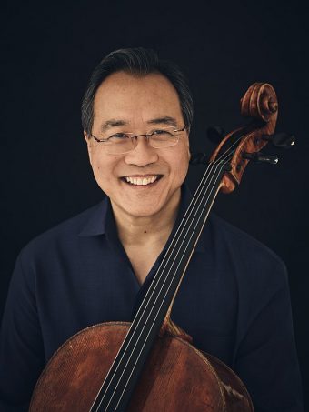 Yo Yo Ma will be in Chicago June 20-21 with Bach Project and Day of Action. (Photo courtesy of CSOA