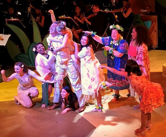 Cast of 'Flower of Hawaii' (Photo courtesy of Folks Operetta)