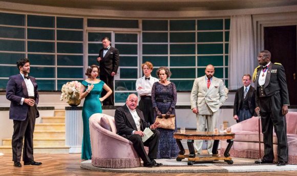 Cast of 'And Then There Were None' at Drury Lane Theatre. (Brett Beiner photo)