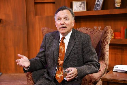 The Ben Hecht Show starring playwright/actor James Sherman will be part of the Jewish theatre Festival. (Photo courtesy of TGeatron)