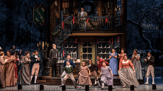 Seeing A Christmas Carol at Goodman Theatre (2018 production)is a holiday tradition. (Goodman Theatre photo)