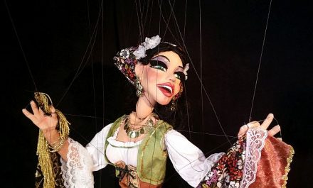 Huber Marionettes Gypsy Dancer. (Photo courtesy of Huber Marionettes)