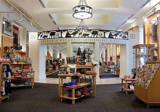 It's fun to explore the different rooms and sections of the Field Museum Shop. (J Jacobs photo)