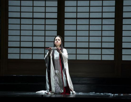 Ana María Martínez in Madama Butterfly at Lyric Opera of Chicago. (Todd Rosenberg photo)