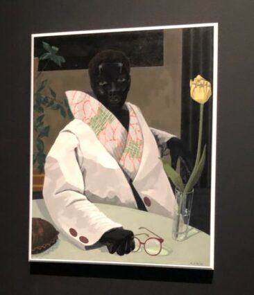 Kerry James Marshall, Portrait of a Curator (In memory of Beryl Wright) 2009. (J Jacobs photo)