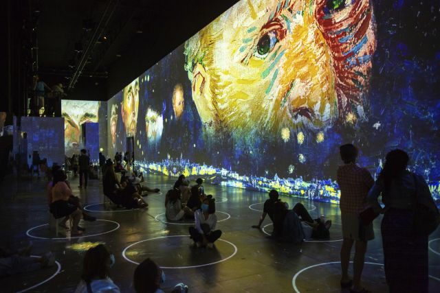Immersive Van Gogh Exhibition (Photo courtesy of Immersive Van Gogh)