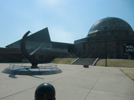 Adler Planetarium is back open with new inter-active and reconfigured spaces. (Photo courtesy of Adler Planetarium)