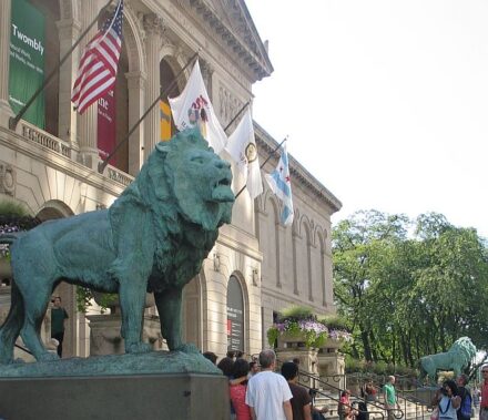 Art Institute of Chicago main entrance. (Photo by J Jacobs)