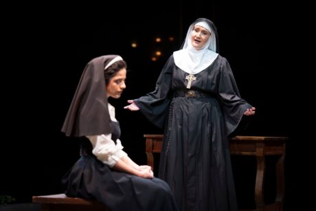 Addie Morales, L, and Daniella Dalli in The Sound of Music at Marriott Theatre