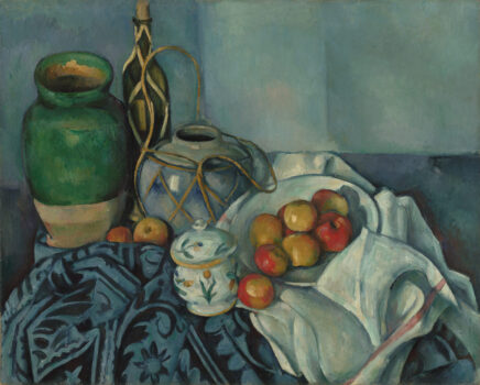 Still Life with Apples; Paul Cézanne (French, 1839 - 1906); 1893–1894; Oil on canvas; 65.4 × 81.6 cm (25 3/4 × 32 1/8 in.)