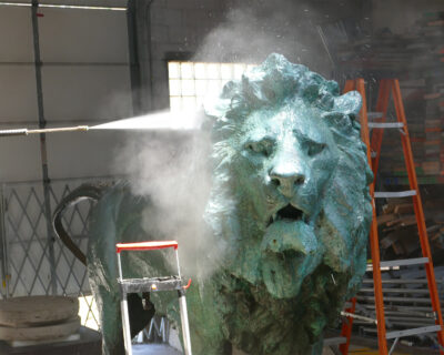 Photo courtesy of Conservation of Sculpture and Objects Studio and the Art Institute of Chicago.