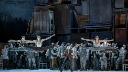 “Fiddler on the Roof” at the Lyric Opera House. (Photo by Todd Rosenberg)