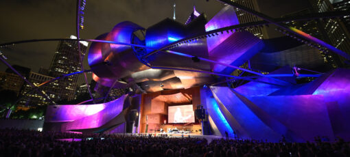 hicago Jazz Festival in the Jay Pritzker Pavilion in Millennium Park. (Photo courtesy of DCASE)