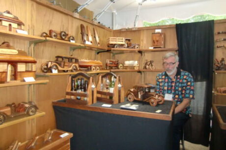 American Craft Expo features high quality items ranging from wood and ceramics to leather and glass.J Jacobs 2014 photo)
