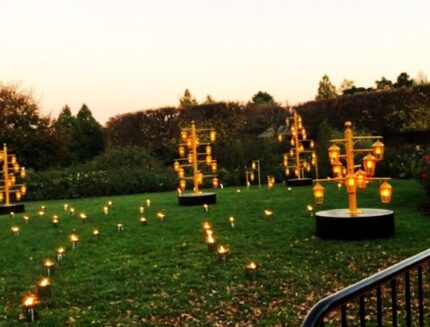 A garden of fire at CBG Lightscape ( J Jacobs photo)