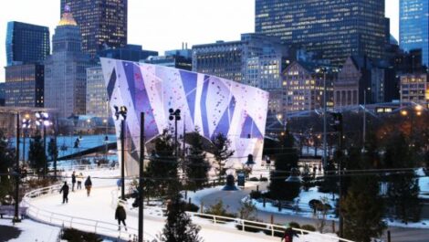 Skat the Ribbon in Maggie Daley Park (City of Chicago photo)