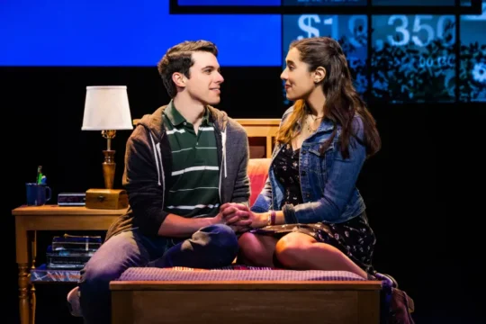 Anthony Norman (with Alaina Anderson) in Dear Evan Hansen.