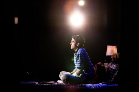 Anthony Norman as Evan Hansen,All photos by Evan Zimmerman. 