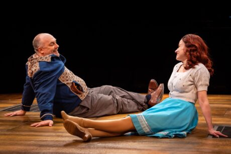 L-R Alexander Gemignani and Heidi Kettenring in Big Fish at Marriott Theatre (Liz Lauren photo)