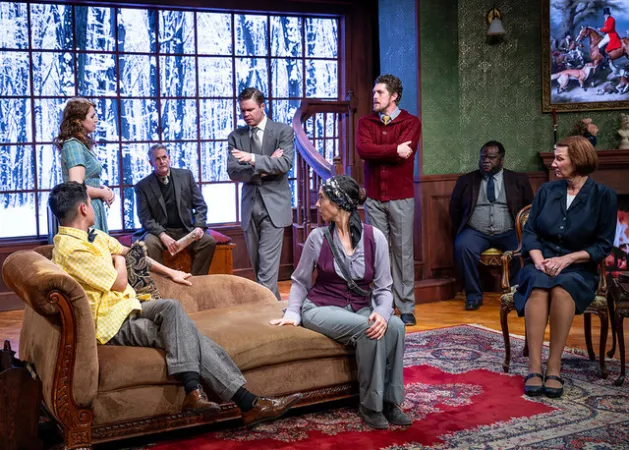 Cast O Mousetrap at Citadel Theater. (North Shore Photography Club photo)
